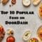 Popular food on DoorDash in 2025