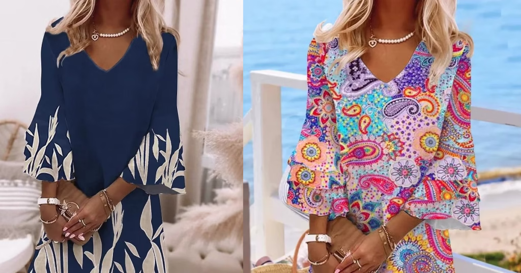 Floral Half Sleeve Summer